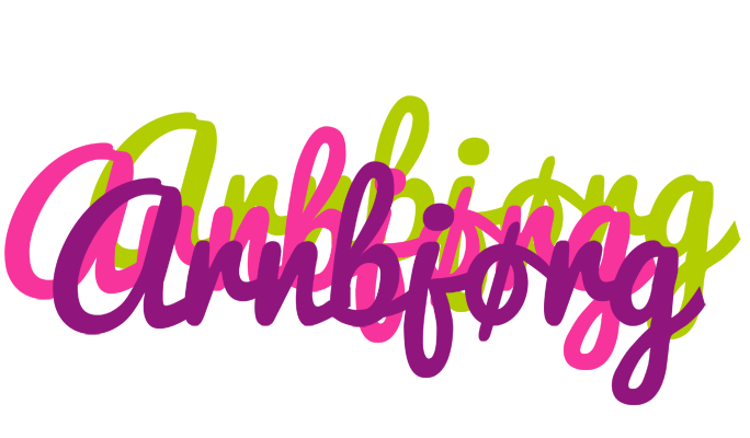 Arnbjørg flowers logo