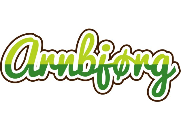 Arnbjørg golfing logo