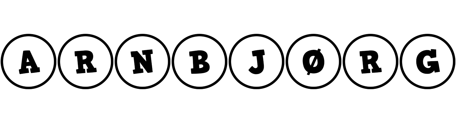 Arnbjørg handy logo