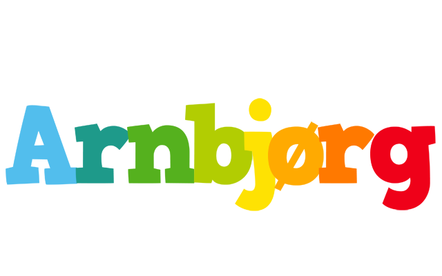 Arnbjørg rainbows logo