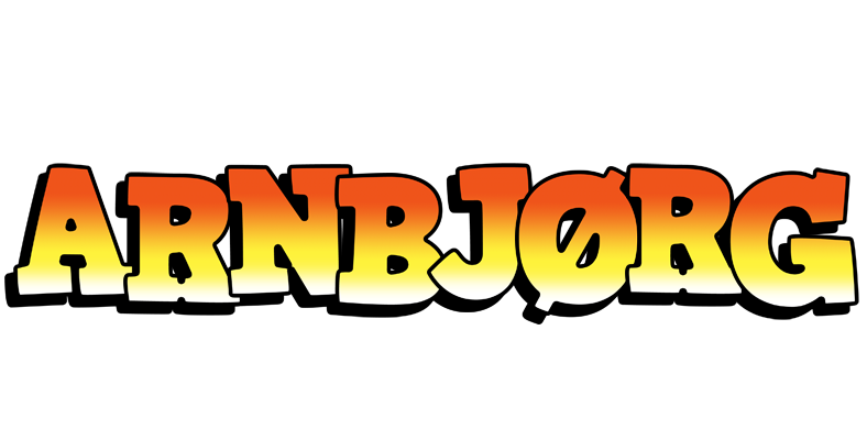 Arnbjørg sunset logo