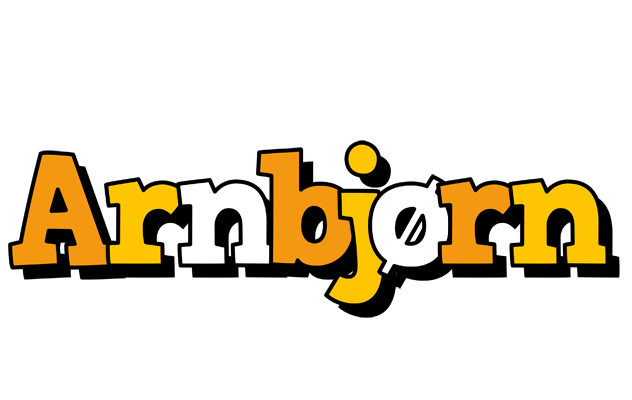 Arnbjørn cartoon logo