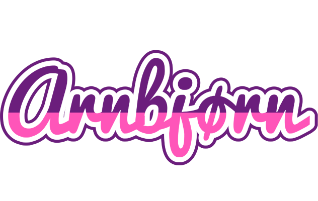 Arnbjørn cheerful logo