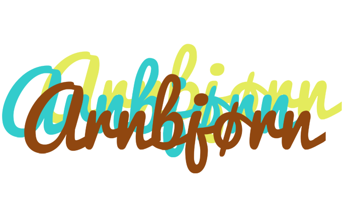Arnbjørn cupcake logo