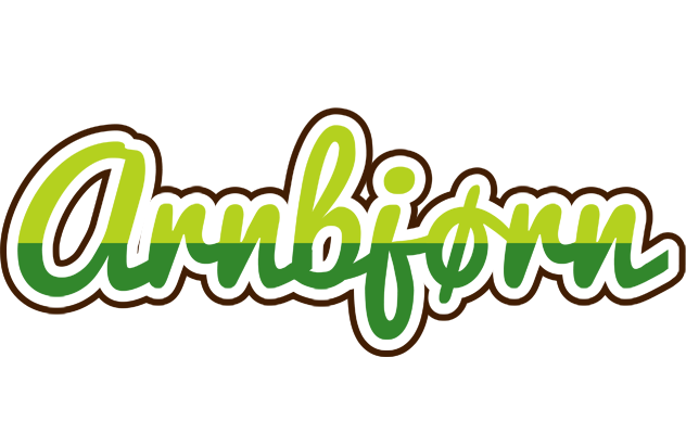 Arnbjørn golfing logo