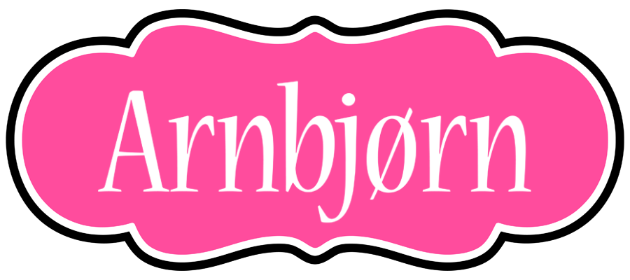 Arnbjørn invitation logo
