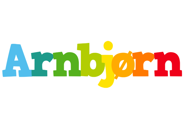Arnbjørn rainbows logo