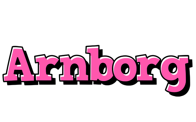 Arnborg girlish logo