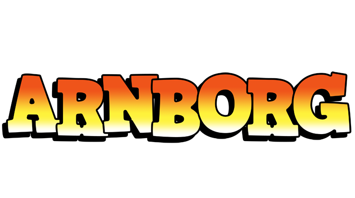 Arnborg sunset logo