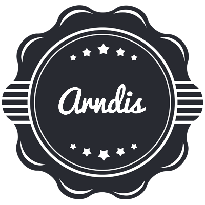 Arndis badge logo