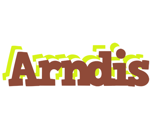 Arndis caffeebar logo