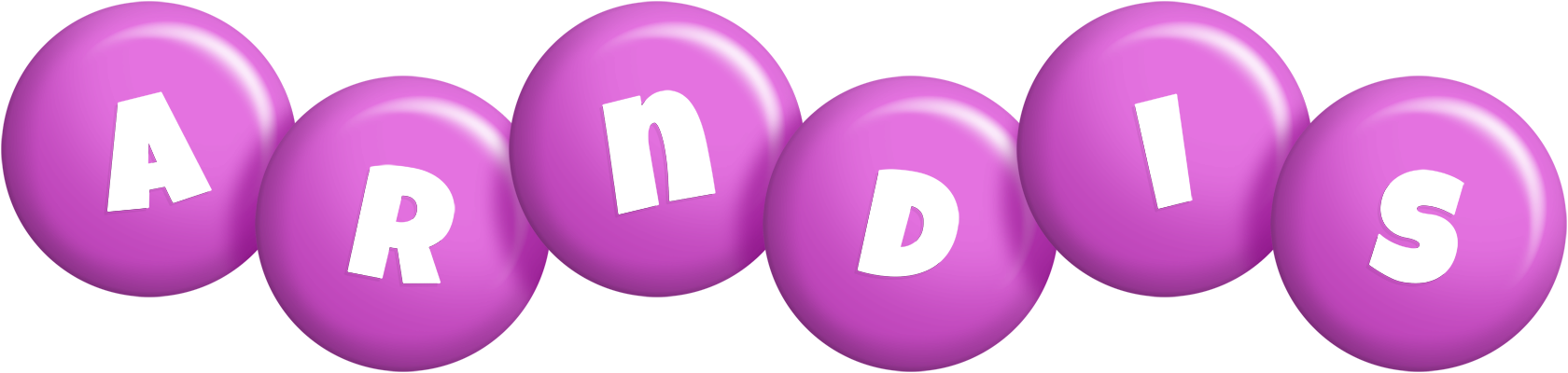 Arndis candy-purple logo
