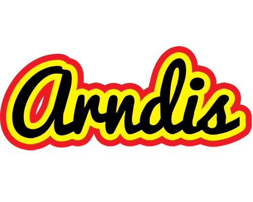 Arndis flaming logo