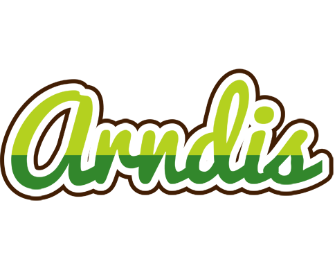 Arndis golfing logo