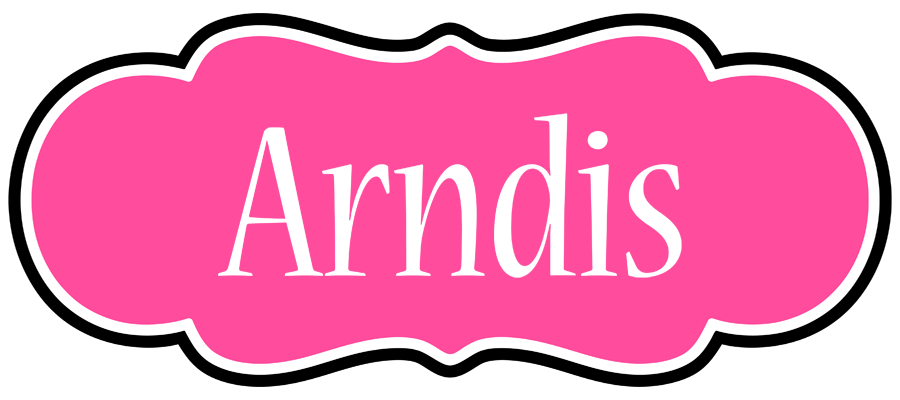 Arndis invitation logo