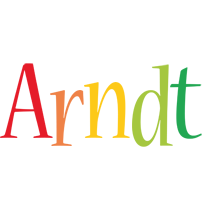 Arndt birthday logo