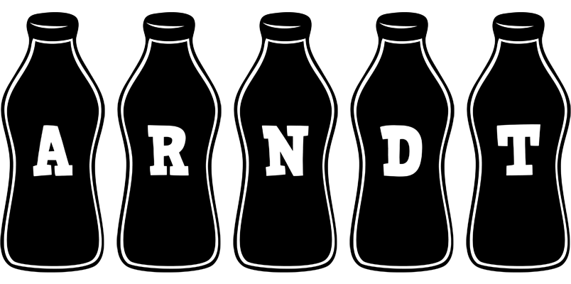 Arndt bottle logo