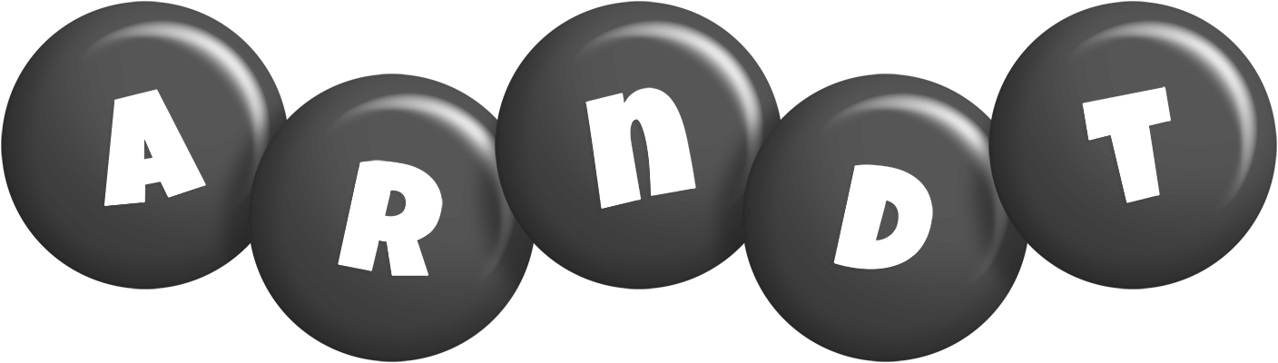 Arndt candy-black logo