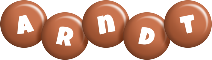 Arndt candy-brown logo