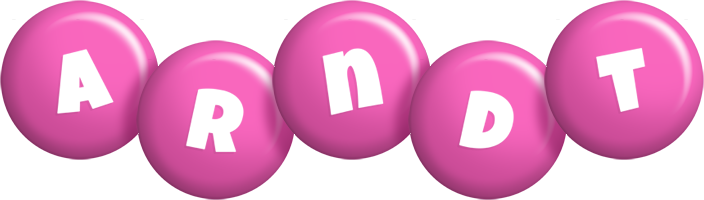 Arndt candy-pink logo