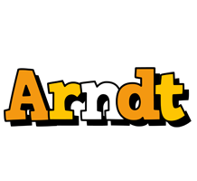 Arndt cartoon logo