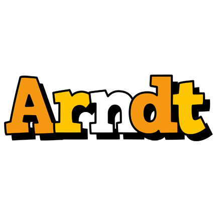 Arndt cartoon logo