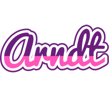 Arndt cheerful logo