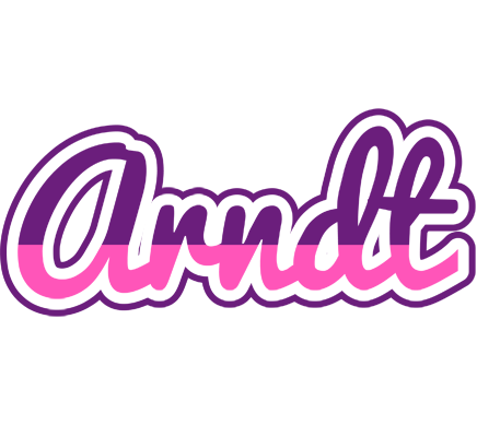Arndt cheerful logo