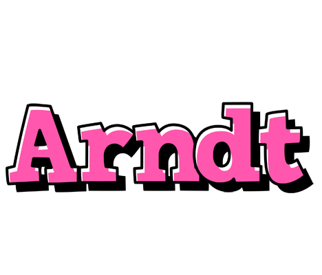 Arndt girlish logo