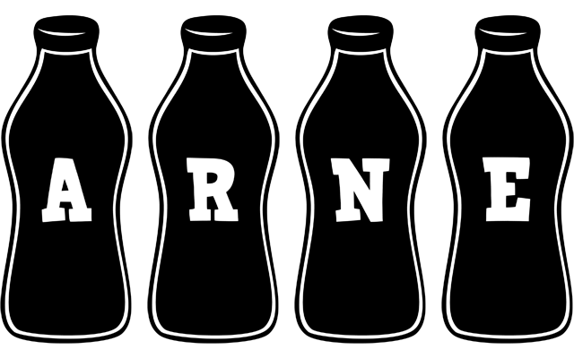 Arne bottle logo