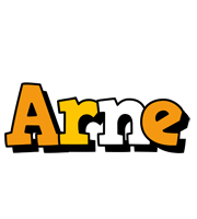 Arne cartoon logo