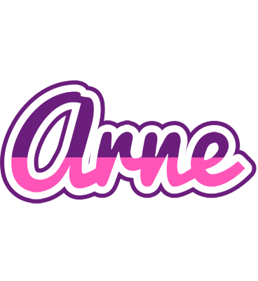 Arne cheerful logo
