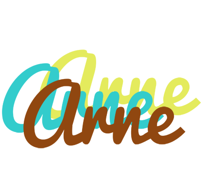 Arne cupcake logo