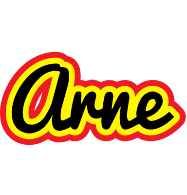 Arne flaming logo