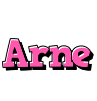 Arne girlish logo