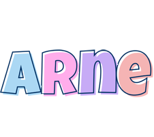 Arne pastel logo