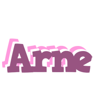 Arne relaxing logo