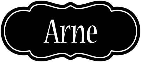 Arne welcome logo