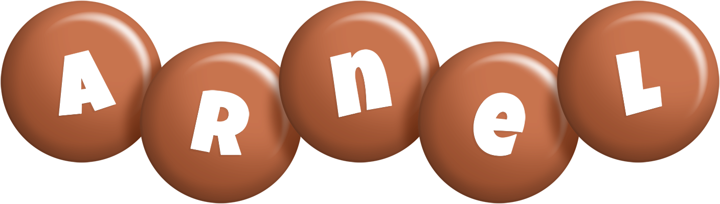 Arnel candy-brown logo