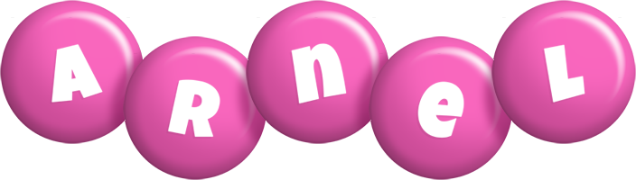 Arnel candy-pink logo