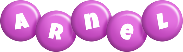 Arnel candy-purple logo