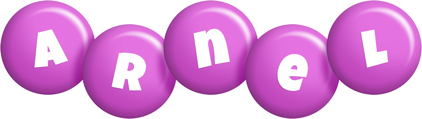 Arnel candy-purple logo