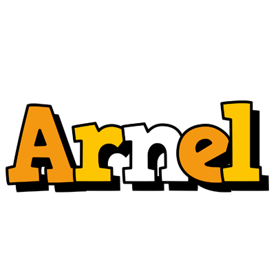 Arnel cartoon logo