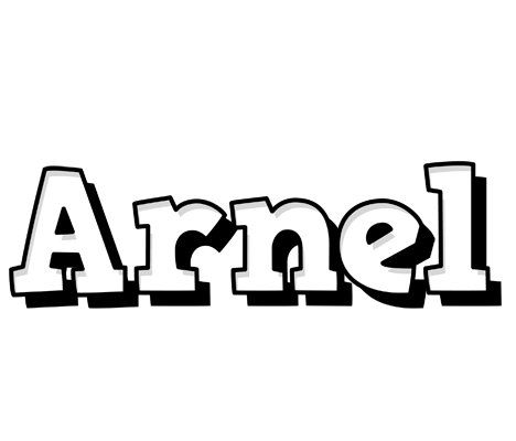 Arnel snowing logo