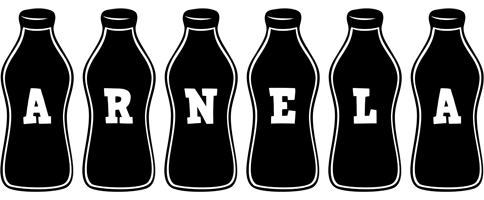 Arnela bottle logo