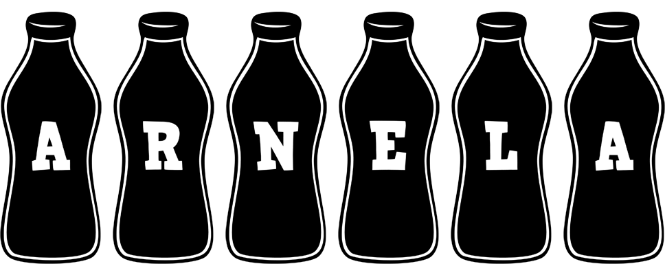 Arnela bottle logo