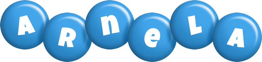 Arnela candy-blue logo