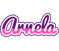 Arnela cheerful logo