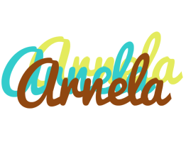 Arnela cupcake logo