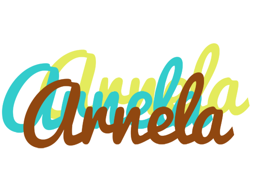 Arnela cupcake logo